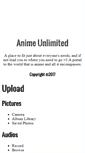 Mobile Screenshot of animeunlimited.org